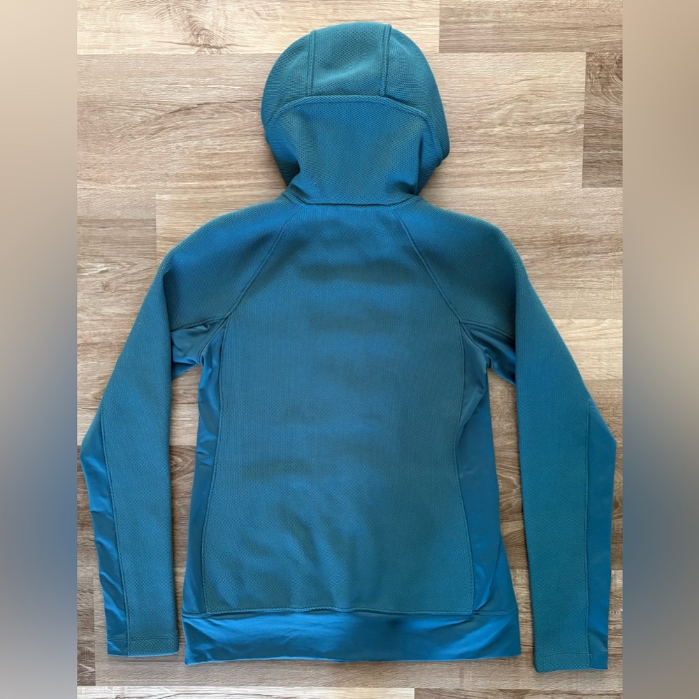 Medium Under Armour Teal Patterned Coldgear Zip U… - image 4